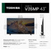 Television: TOSHIBA 108 cm (43 inches) V Series Full HD Smart Android LED TV 43V35MP (Black) | Dolby Audio | A+ Grade 10 bit LED Panel